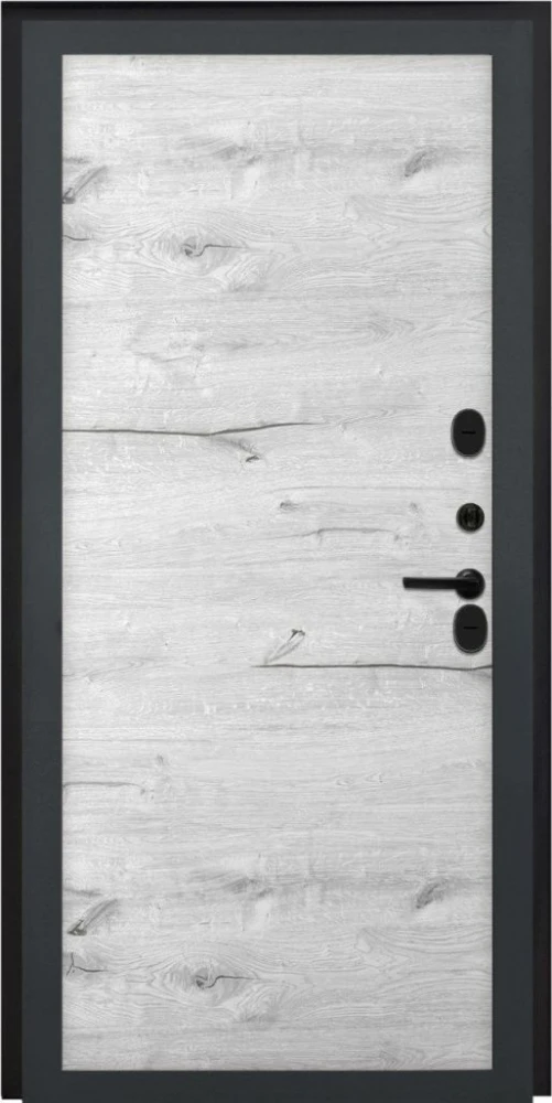 Входная дверь ДвериПРО L-43 Без фрезеровки Дуб арктик горизонт DPRO198244 внутренняя сторона