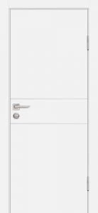 Межкомнатная дверь P-15 Белый матовый
