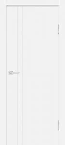 Межкомнатная дверь P-20 AL  молдинг Белый