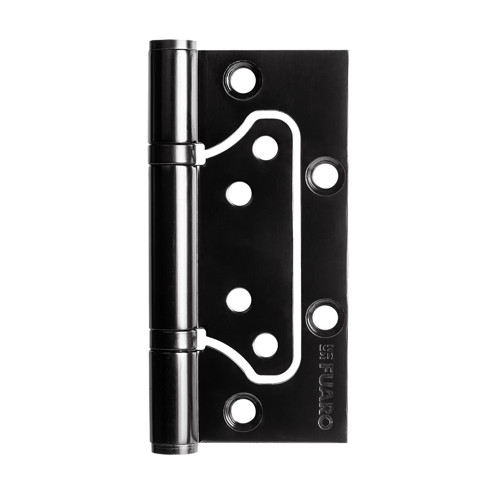 Фото Петля из нержавейки универсальная без врезки IN4500W INOX 304 BL (500-2BB 100x2,5) черный