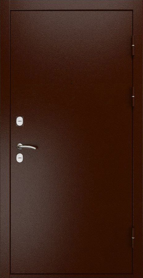 Входная дверь ДвериПРО L Термо ФЛ-256 (10мм, бетон пепельный) DPRO197947 внешняя сторона