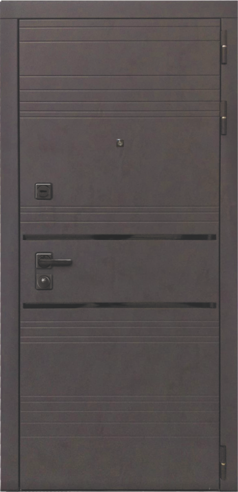 Входная дверь ДвериПРО L-43 ФЛП-560 МДФ 10мм DPRO198062 внешняя сторона